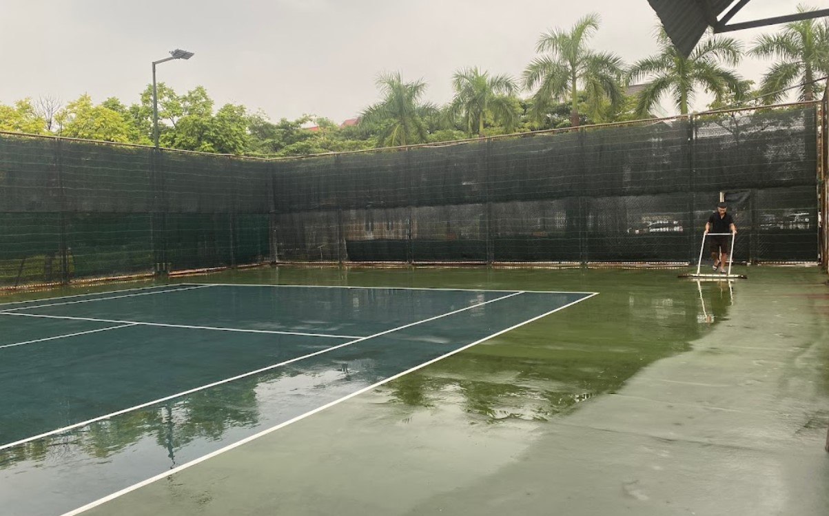 Sân tennis khu đô thị thành phố giao lưu